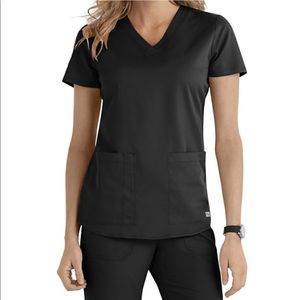 Grey’s Anatomy 2 Pocket V Neck Scrub Top